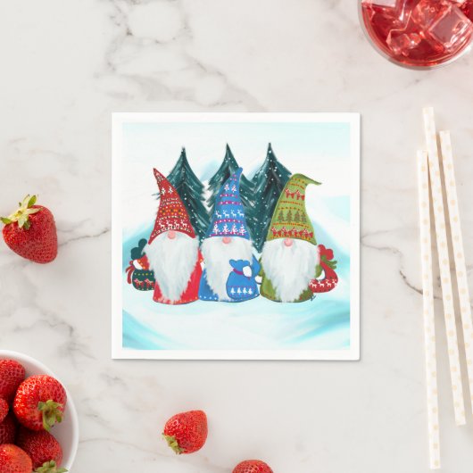 Gnomes Serviette (Beispiel)