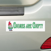 Gnomes sind Gnifty! Autoaufkleber (Auf Auto)