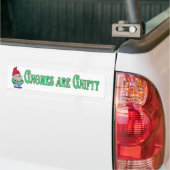 Gnomes sind Gnifty! Autoaufkleber (Auf Lkw)