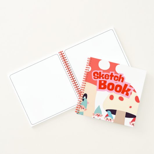 Gnomes Sketchbook Notizblock (Innenseite)