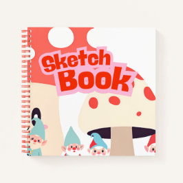 Gnomes Sketchbook Notizblock
