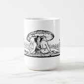 Gnomes Sleeping Under Mushroom Kaffeetasse (Mittel)