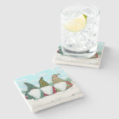 GNOMES STEINUNTERSETZER (Seitenansicht)