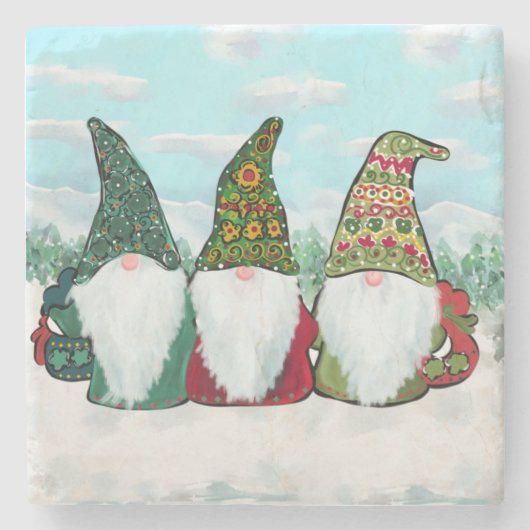 GNOMES STEINUNTERSETZER (Vorderseite)