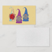 Gnomes Trio Business Card Visitenkarte (Vorne/Hinten)