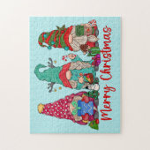 Gnomes Trio Puzzle (Vertikal)