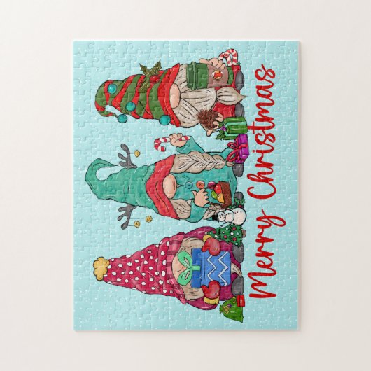 Gnomes Trio Puzzle (Vertikal)