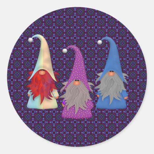 Gnomes Trio Stickers (Vorderseite)