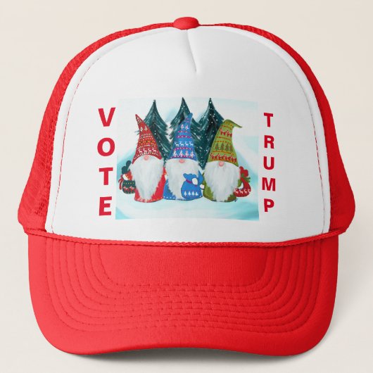 GNOMES TRUCKER HAT TRUCKERKAPPE (Vorderseite)