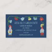 Gnomes und Blume Custom Garden Center Visitenkarte (Vorderseite)