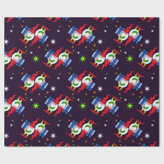 Gnomes und Geschenke Geschenkpapier (Flach)