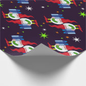 Gnomes und Geschenke Geschenkpapier (Ecke)