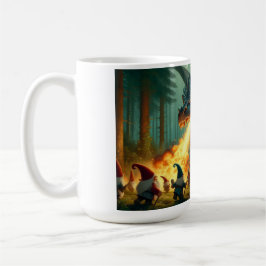 Gnomes vs Dragon Kaffeetasse