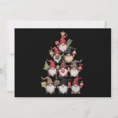 Gnomes Weihnachtsbaum Funny Xmas Feiertage Feiertagskarte (Vorderseite)