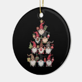 Gnomes Weihnachtsbaum Funny Xmas Feiertage Keramik Ornament (Links)