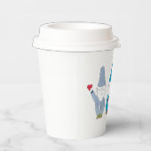 Gnomes With Hearts Pappbecher (Rechts)