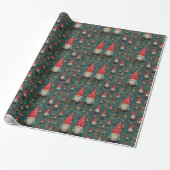 Gnomes Wrapping Paper Geschenkpapier (Ungerollt)