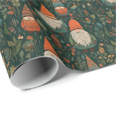 Gnomes Wrapping Paper Geschenkpapier (Rolleneckpunkt)