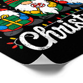 Gnomes Xmas Funny Frohe Weihnachtsgnomes Männer Fr Poster (Ecke)