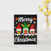 Gnomes Xmas Funny Merry Christmas Squad For Men Wo Karte (Gelbe Blume)