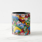 Gnomes Zweifarbige Tasse (Mittel)