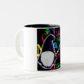 GNOMES ZWEIFARBIGE TASSE (Vorderseite Links)