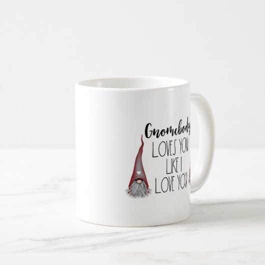 Gnomevalentine-Tasse Rae Dun-inspirierter Kaffeetasse (VorderseiteRechts)