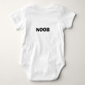 Gnomewear der Eule Baby Strampler (Rückseite)