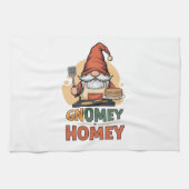 Gnomey Home Pancakes Design Geschirrtuch (Horizontal)