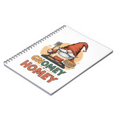 Gnomey Home Pancakes Design Notizblock (Linke Seite)