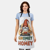 Gnomey Home Pancakes Design Schürze (Getragen)