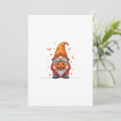 Gnomhalloween Einladung (Stehend Vorderseite)