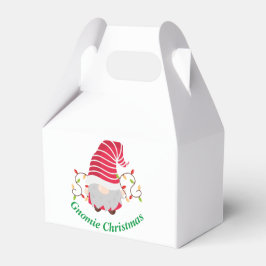 Gnomie Christmas Favor Box Geschenkschachtel