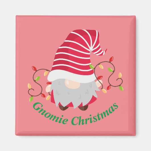 Gnomie Christmas Magnet (Vorne)