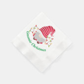 Gnomie Christmas Napkins Serviette (Ecke)