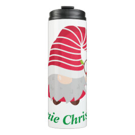 Gnomie Christmas Thermal Tumbler Thermosbecher