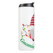 Gnomie Christmas Thermal Tumbler Thermosbecher (Nach links gedreht)