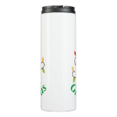 Gnomie Christmas Thermal Tumbler Thermosbecher (Rückseite)