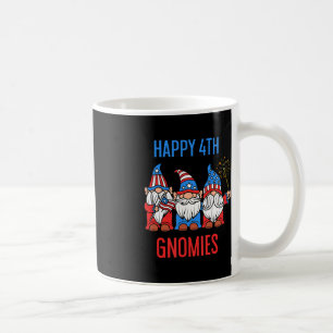 Gnomies 4. Juli Patriotic Pride Gnomes USA Kaffeetasse