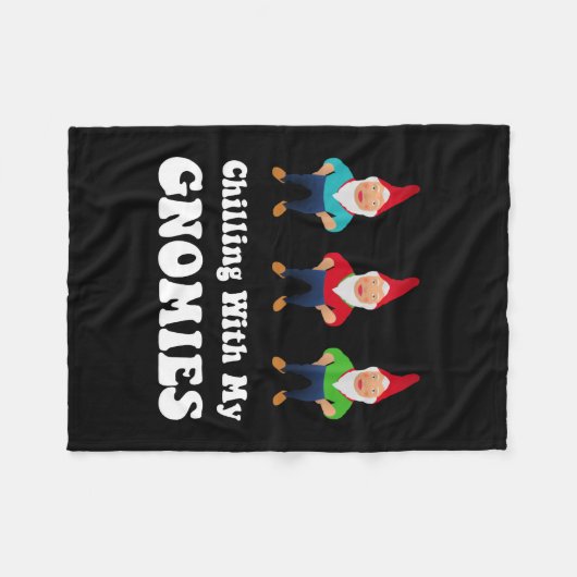 Gnomies Fleecedecke (Vorderseite (Horizontal))