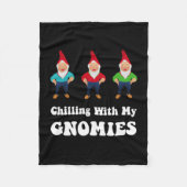 Gnomies Fleecedecke (Vorderseite)
