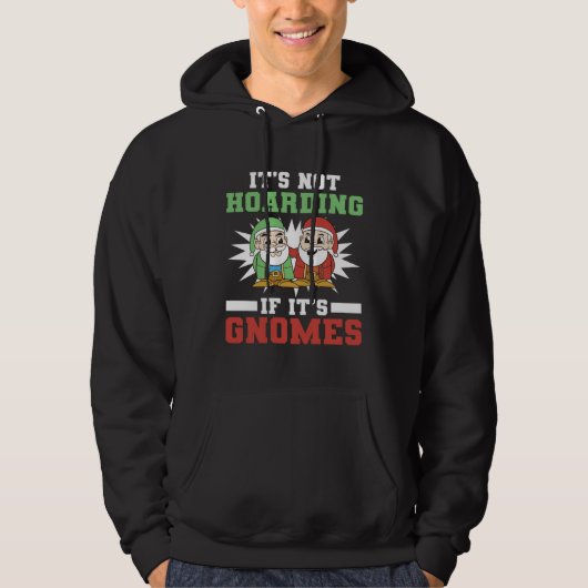 Gnomies Gardening Garden Gnome Hoodie (Vorderseite)