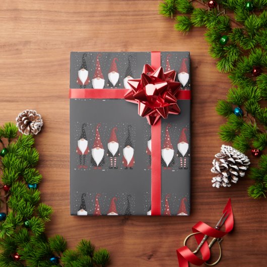 Gnomies Lover Funny Gnome Weihnachten Geschenkpapier (Feiertagsgeschenk)
