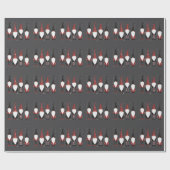 Gnomies Lover Funny Gnome Weihnachten Geschenkpapier (Flach)
