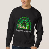 Gnomies Squad Happy St Patrick's Day Sweatshirt (Vorderseite)
