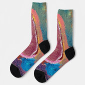 Gnomifizierungs-Socken Socken (Linkes Detail)