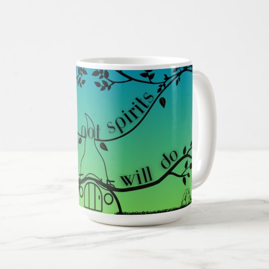 Gnomische Geister Kaffeetasse (VorderseiteRechts)