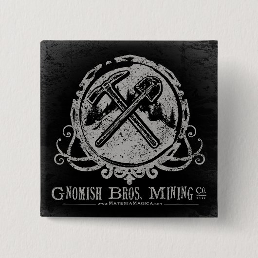 Gnomish Knopf Button (Vorderseite)