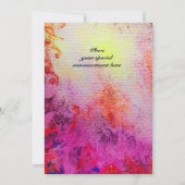 GNOMON UND LADY DES SEES EINLADUNG (Rückseite)