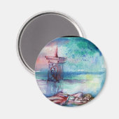 GNOMON UND LADY DES SEES MAGNET (Vorderseite/Rückseite)